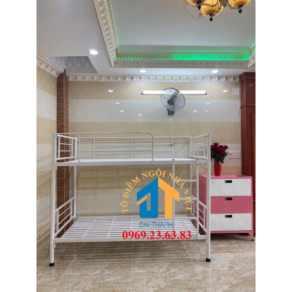 GIƯỜNG TẦNG NGỦ SẮT TRÒN 1M2X2M