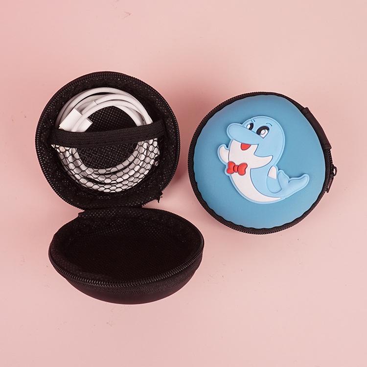 Hộp Đựng Tai Nghe Cáp Sạc Có Dây Không Dây Bluetooth Hoạt Hình H167