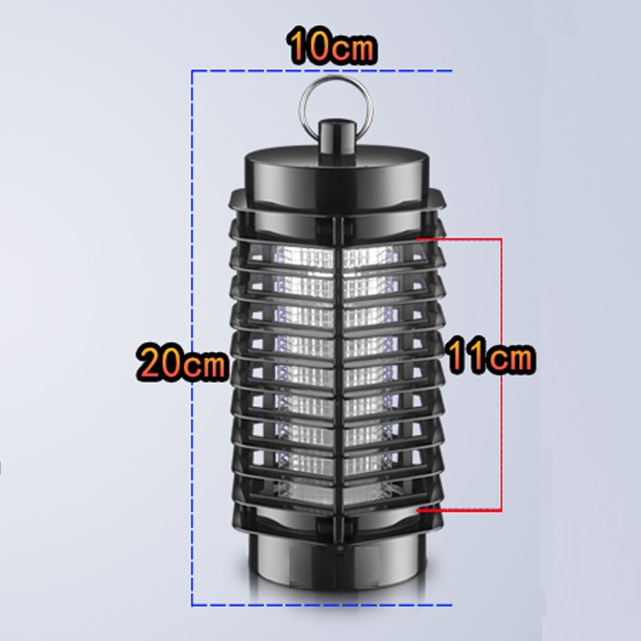 Đèn Thu Hút Muỗi Diệt Côn Trùng Không Gây Tiếng Ồn