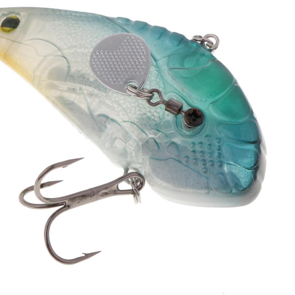 VIB Jigging Hard Artificial Saltwater Fishing Spoon Lure Casting Fishing Bait 7cm