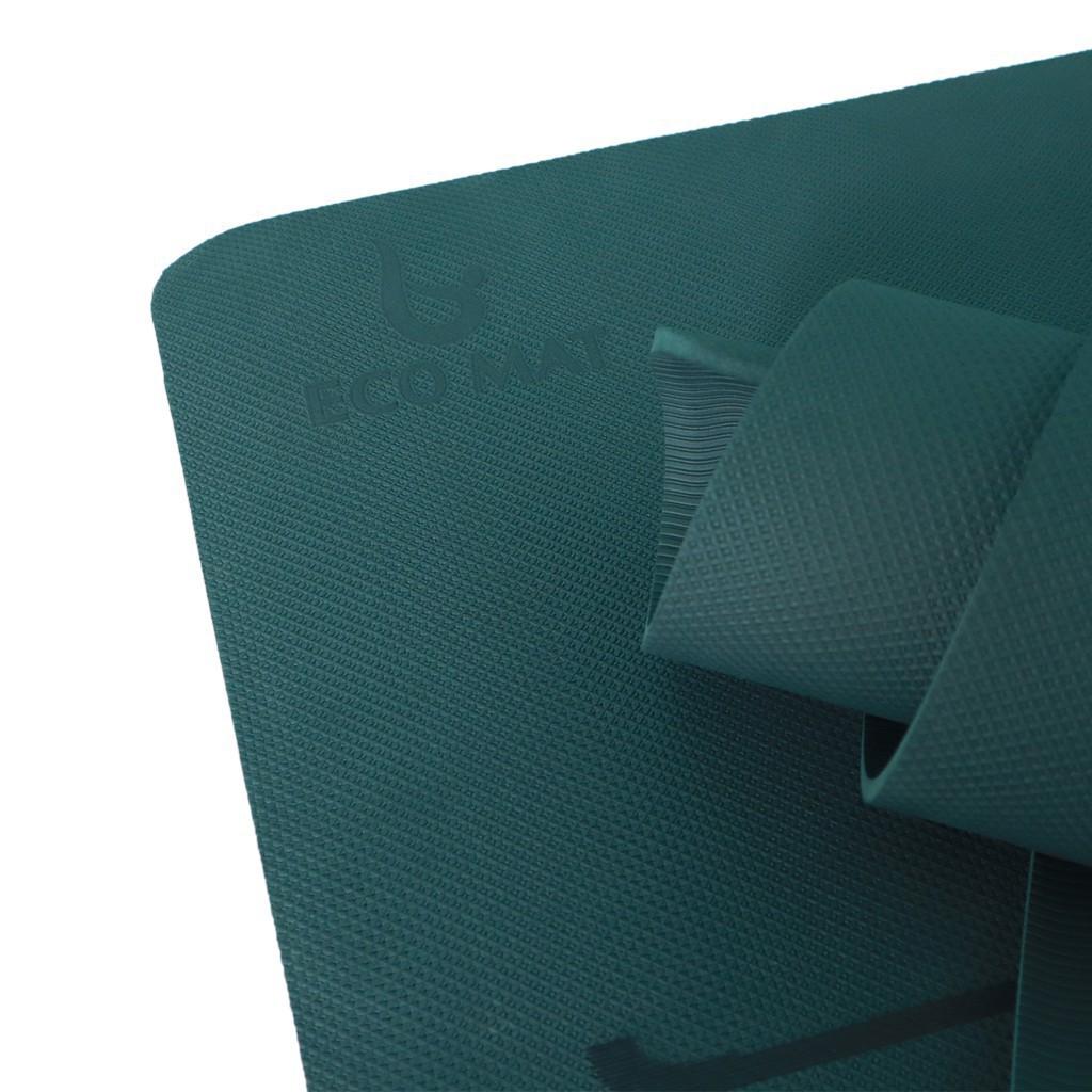 Thảm Tập Yoga S1ECO8MMDT ECO MAT Thảm Chất Liệu TPE Cao Su Định Tuyến Kèm Túi Dây và Đựng Cao Cấp Trend 2020