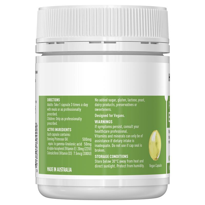 Healthy Care Pure Vegan EPO 60 Capsules