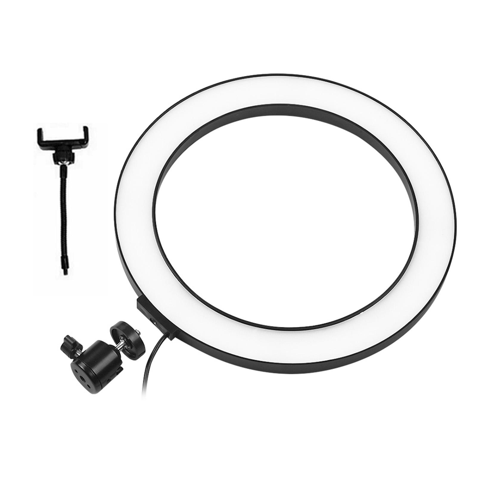 Đèn LED vòng 10 inch với giá đỡ ba chân, giá đỡ điện thoại, điều khiển từ xa 3200K-5500K Đèn bàn máy ảnh có thể thay đổi độ sáng