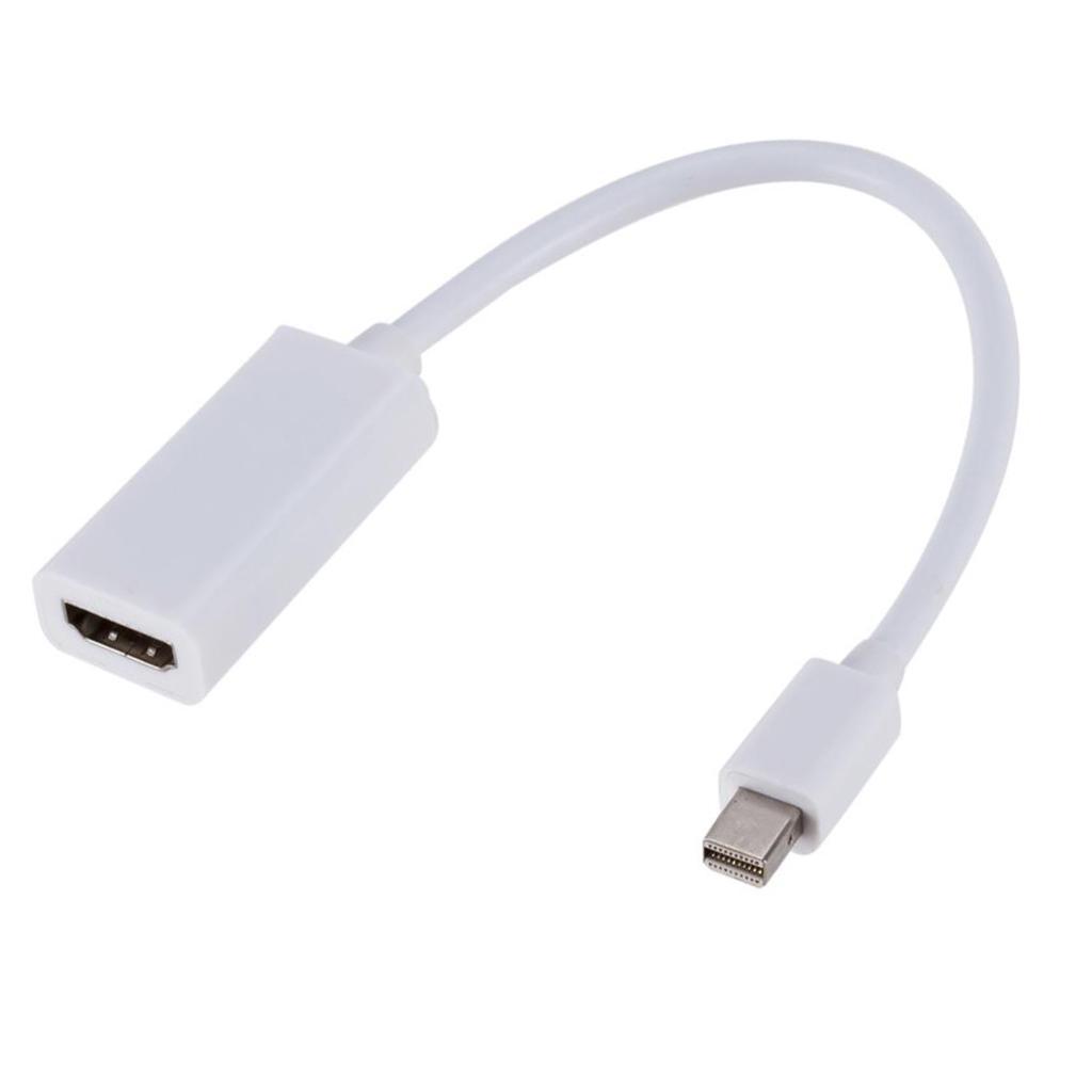 Adapter Port Mini DP Screen To HDMI For Apple Air Pro White