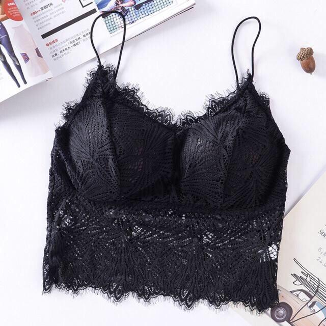 ️ÁO BRA REN ĐỘC ĐÁO 2 DÂY MẢNH SẼY CUỐN HÚT 363