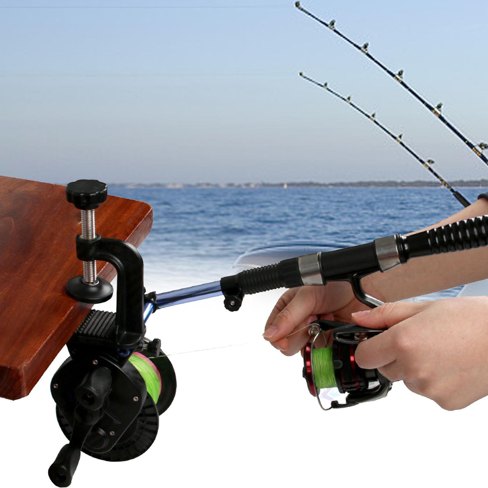 Fishing Line Spooler Winder Durable Fishing Reel Spooler for Kayak Traveling