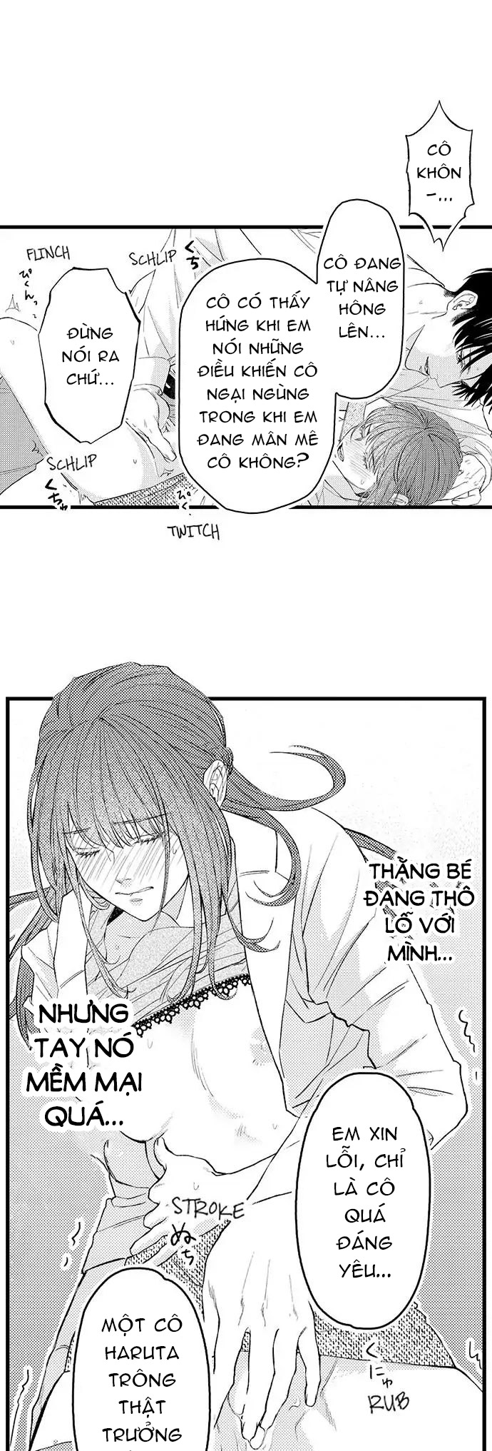 tháng 4, ngăn cách được xóa bỏ, em đã trở thành người lớn để có thể ôm cô (full) chapter 8.2 5