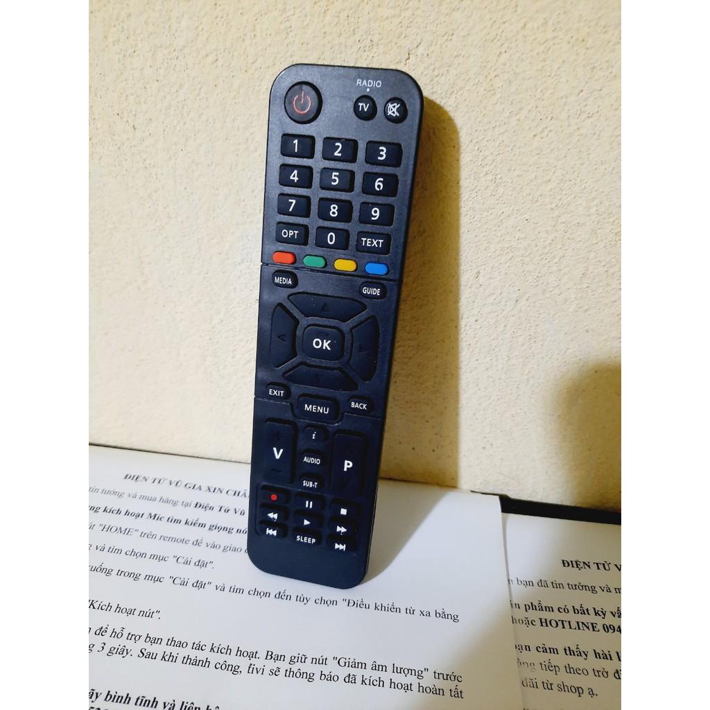 Remote điều khiển cho đầu dành cho VTVcab HD Kaon- Tặng kèm Pin!!!