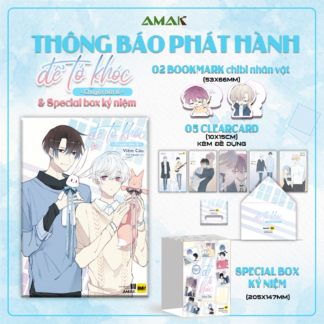 [Manga] Để Tớ Khóc - Chuyện Bên Lề (KÈM SPECIAL BOX KỶ NIỆM)