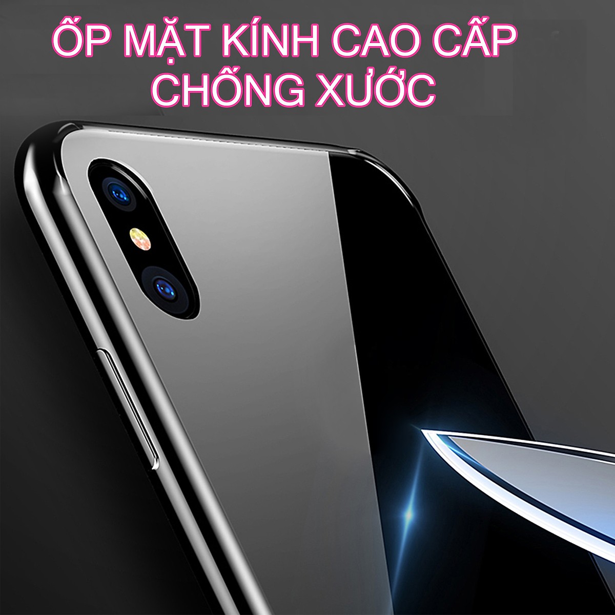 Ốp lưng kính cường lực hình thư pháp phong thủy dành cho điện thoại Oppo F11 Pro/ F11/ F9/ F1S/ a9 2020/ A7/ A5S/ A3S/ Realme C1/ Realme 2 - Hàng chính hãng