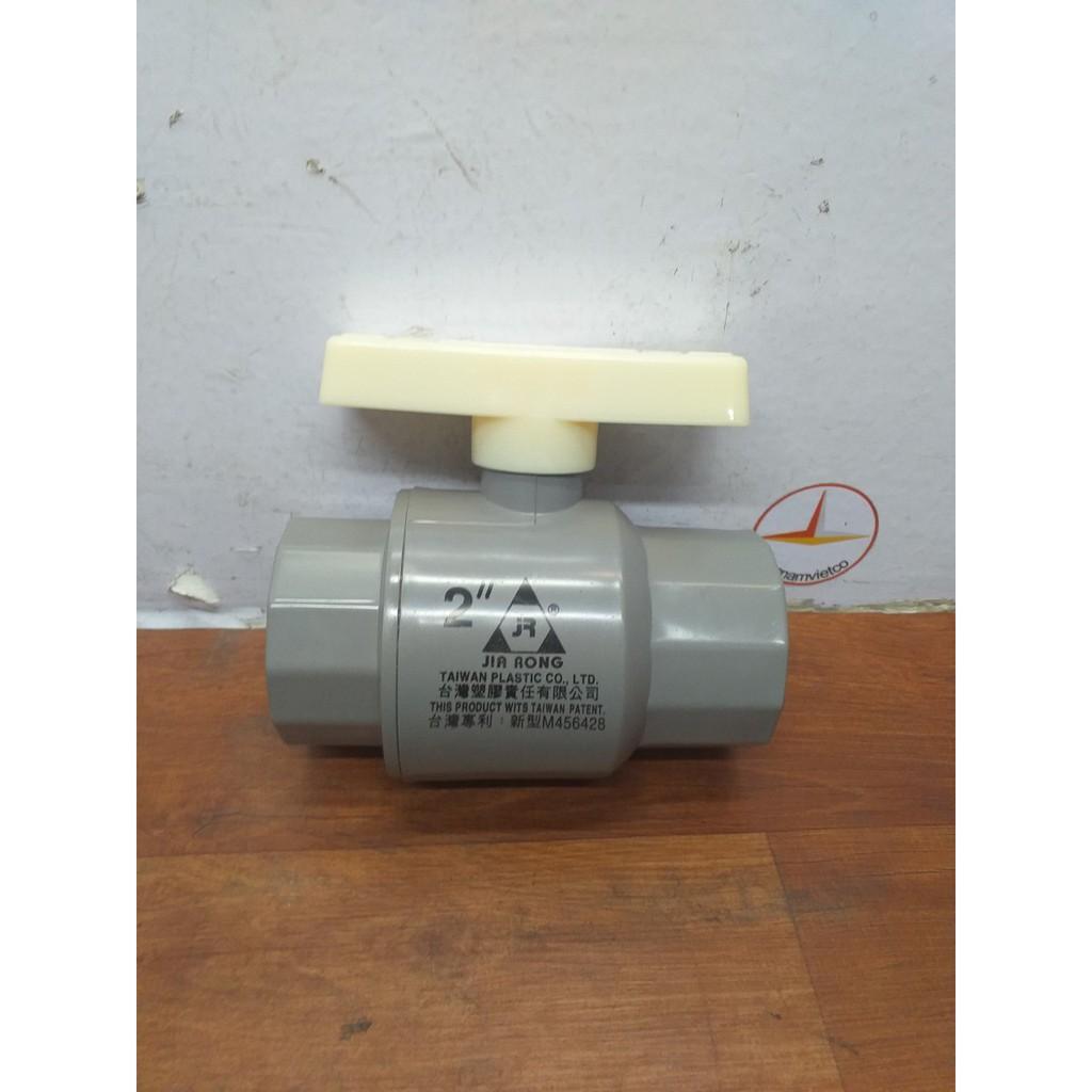 Van 60 nhựa PVC tay trắng Jiarong (2&quot;)