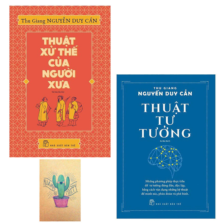 Combo Thuật Tư Tưởng và Thuật Xử Thế Của Người Xưa ( Tặng Kèm Sổ Tay )