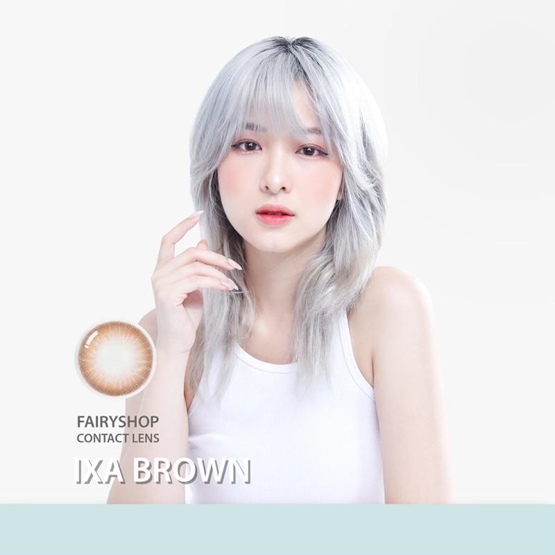 Áp tròng IXA BROWN 14.0mm - FAIRY SHOP CONTACT LENS độ 0 đến 6