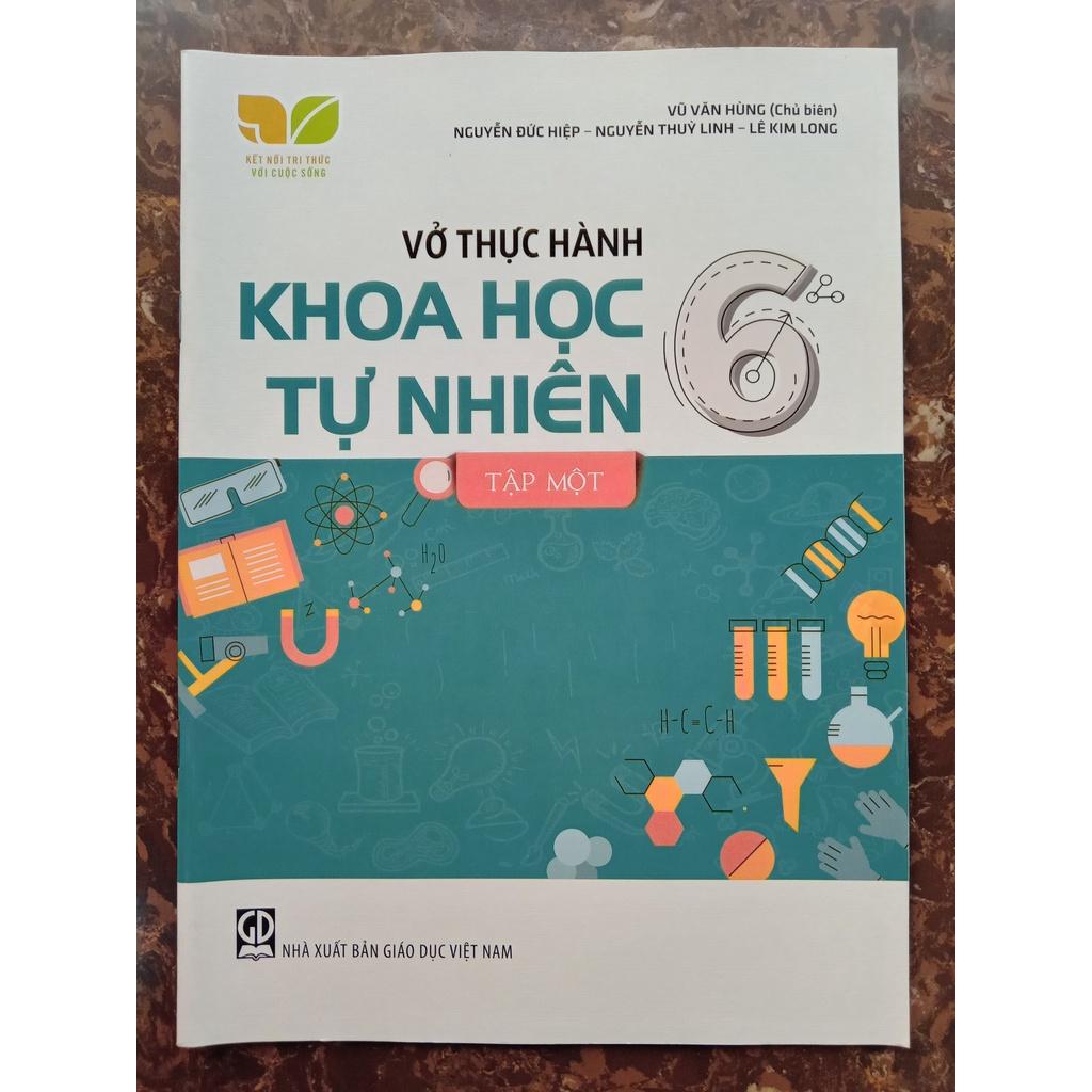 Sách - Combo Vở thực hành khoa học tự nhiên 6 (tập 1+2) - Kết nối tri thức với cuộc sống