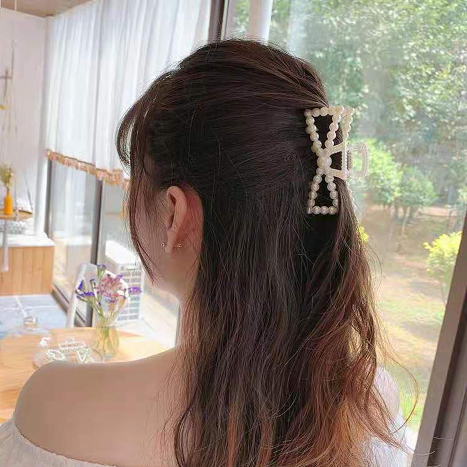 Korean Hair  Pearl Women Decorative Hairclips Wedding