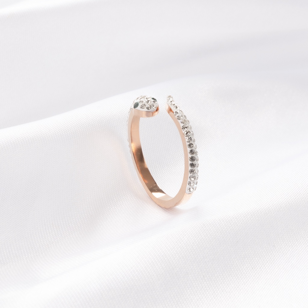 Nhẫn CDE Serpenti Rose Gold Ring CDE8005