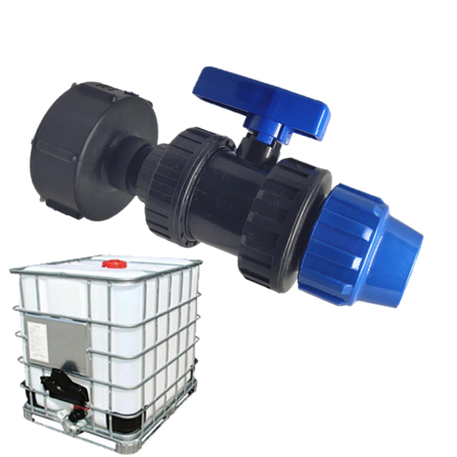 IBC Water Tank Hose Adapter ABS IBC Tank Adapter Replacement Water Tank Connector