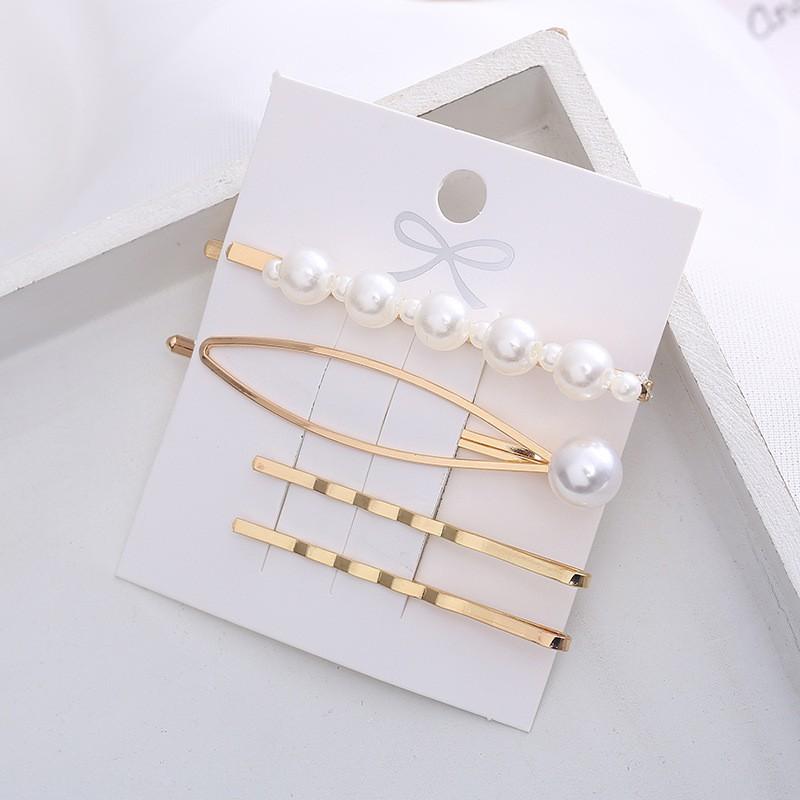Kẹp Tóc Set Kẹp Mỏ Vịt Nữ Hàn Quốc - Mã KT000