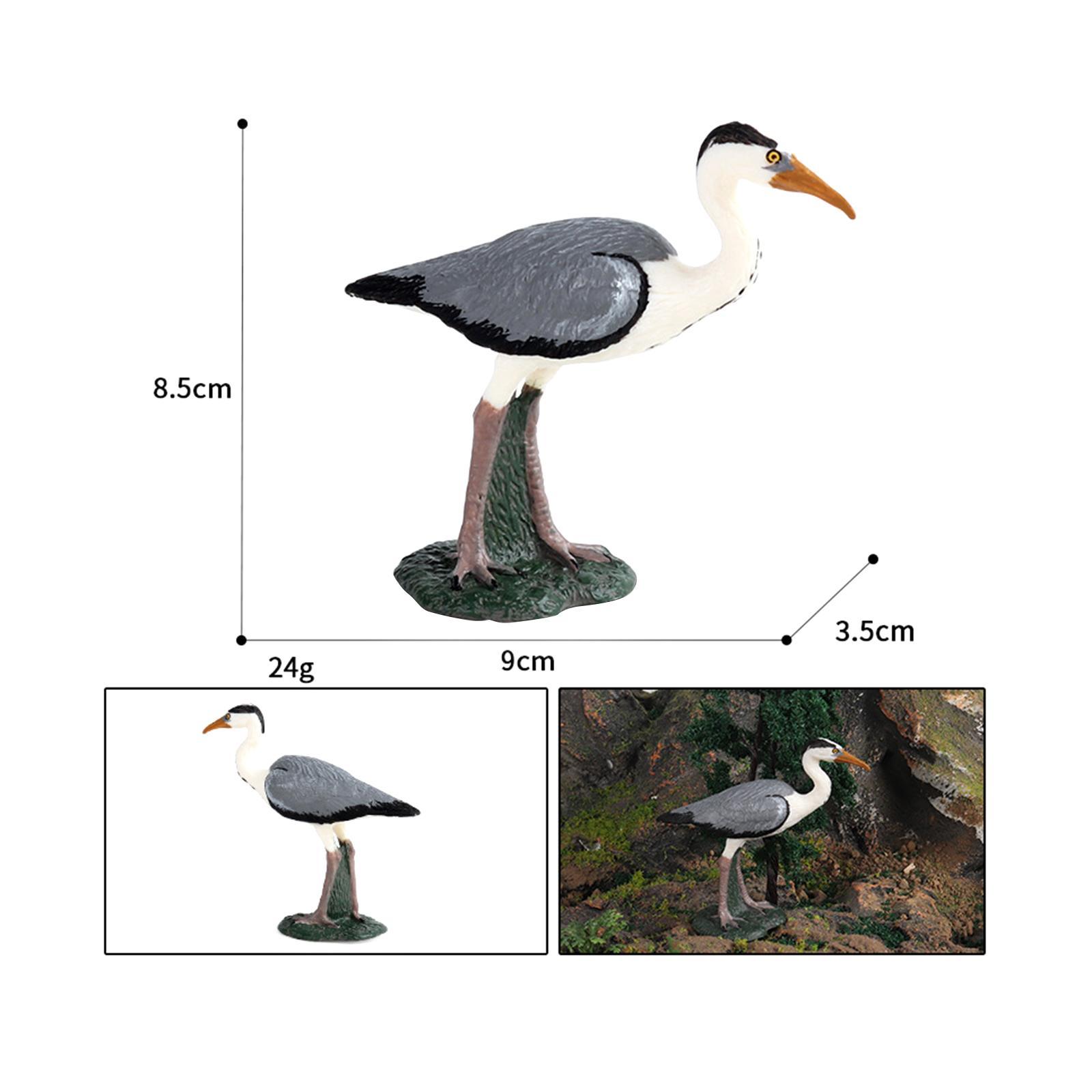 Bird Statue Animals Birds Model Bird Figurines for Outdoor Garden Decoration