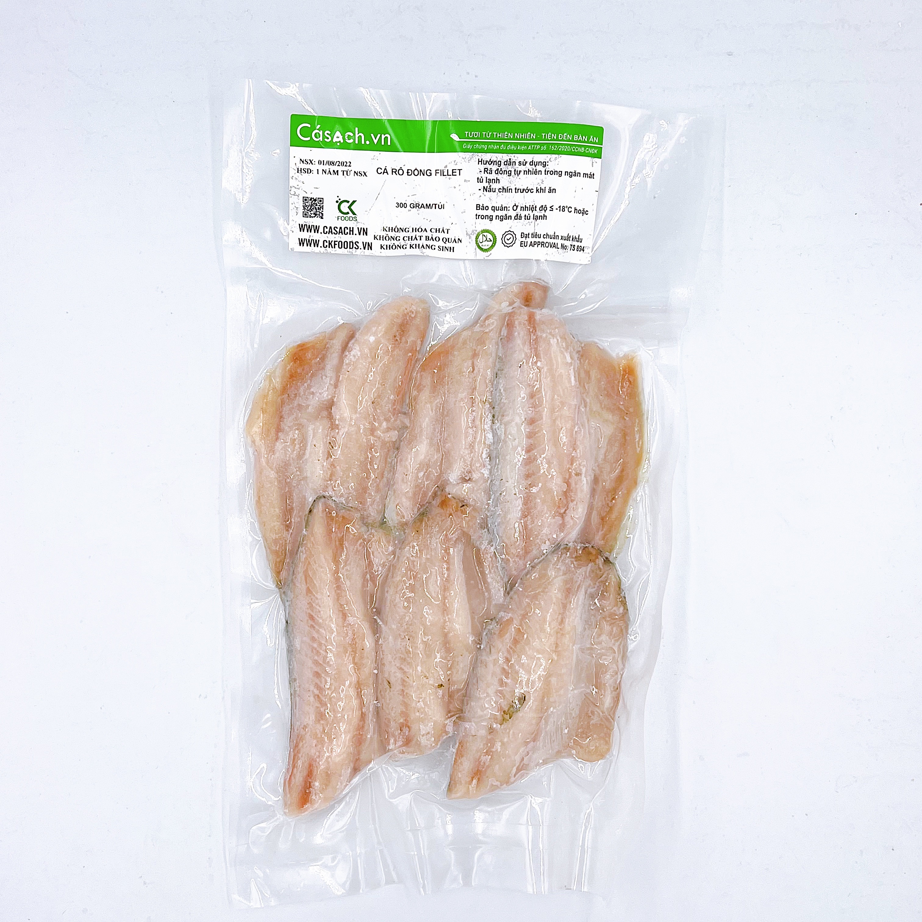 Cá rô đồng fillet - CKFoods - 300 g