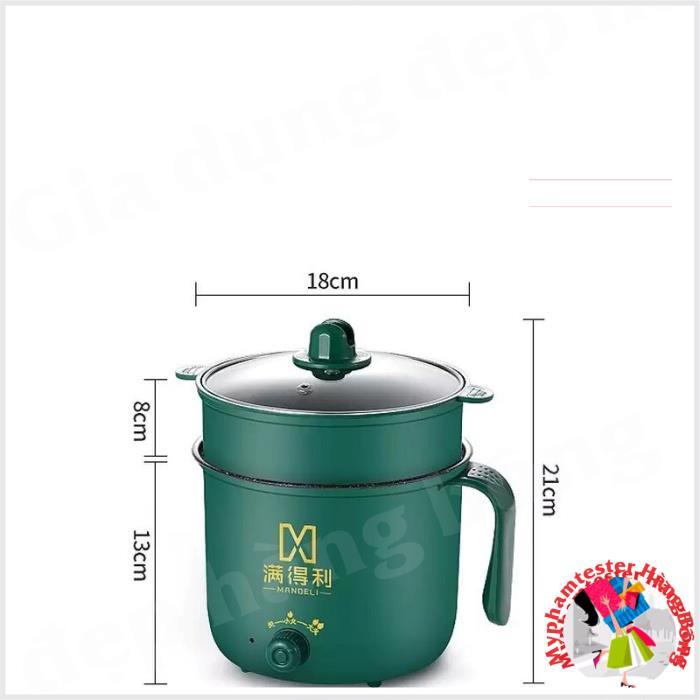 Nồi điện chống dính mini Shiban đa năng 1.8L cao cấp