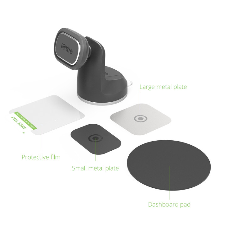 Giá Đỡ Điện Thoại Ô Tô iOttie iTap 2 Dashboard Hút Dính Nam Châm Gắn Táp Lô - Sản Xuất Tại Hàn Quốc - Hàng Chính Hãng