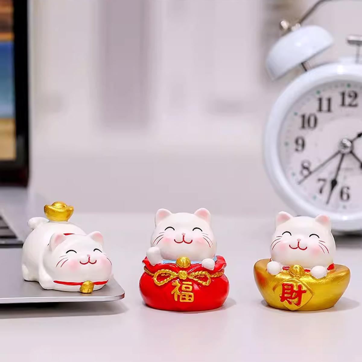 Mèo Sứ May Mắn - SH087-B