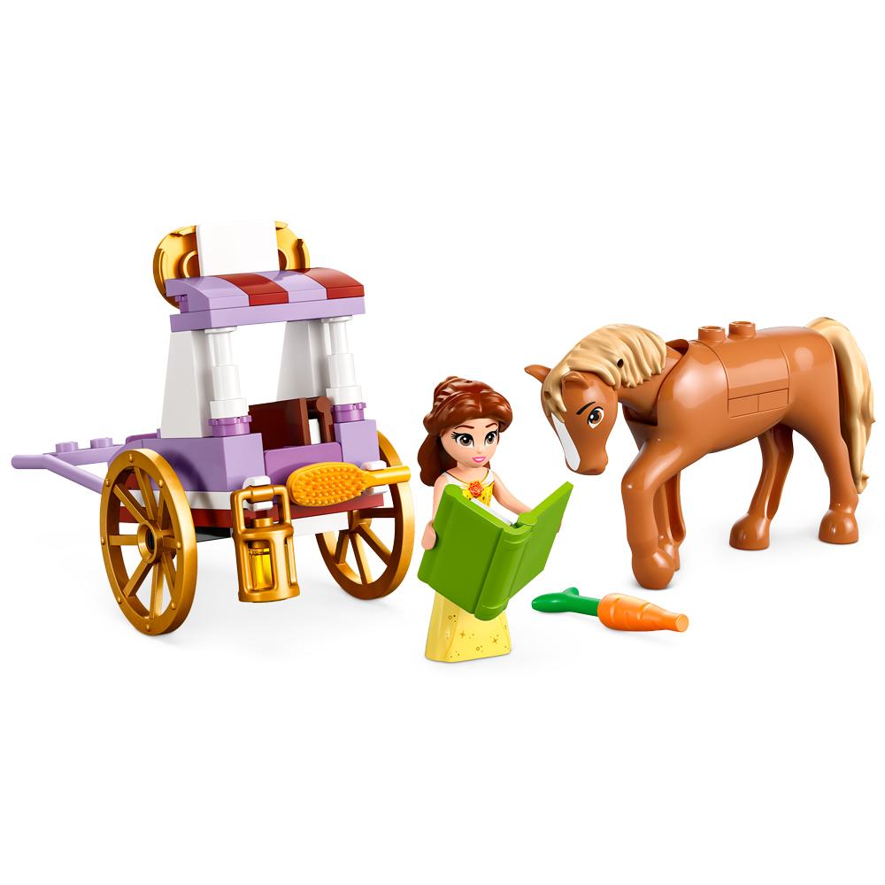 Đồ Chơi Lắp Ráp Cỗ Xe Ngựa Phiêu Lưu Của Belle - Belle's Storytime Horse Carriage - Lego Disney Princess 43233 (62 Mảnh Ghép)