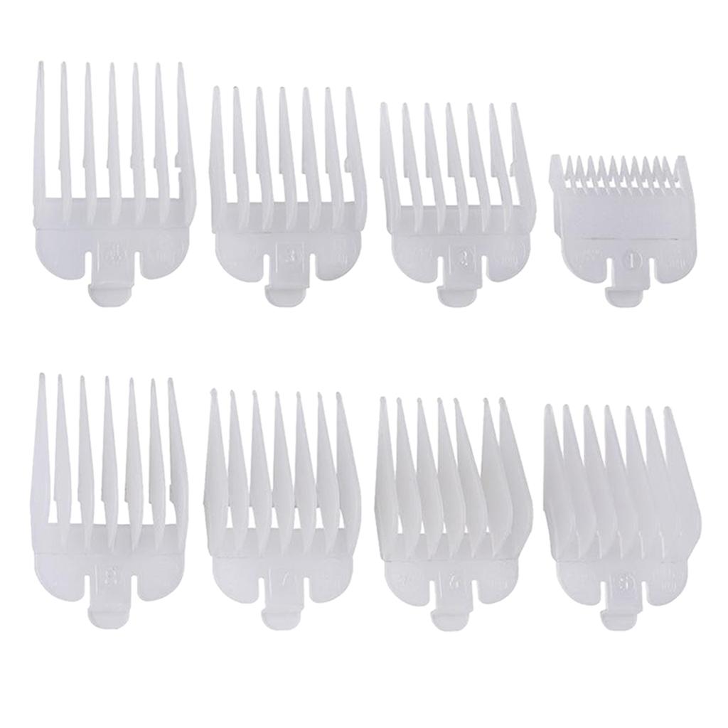 1 Set Professional Hair Trimmer/Clipper Coded Cutting Guide Combs Set Great for Most Hair Clippers / Trimmers