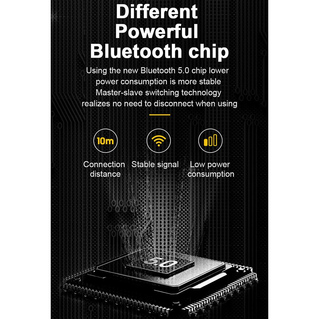 Bluetooth Wireless Earbuds, L13 TWS Wireless Earbud Headphones in-Ear Earphones with Charging Case