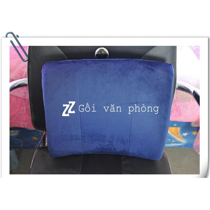 Gối Tựa Lưng Cao Su Non Cỡ Lớn ZURI PILLOW - GTL-02 Chống Đau Mỏi Lưng, Đau Cột Sống