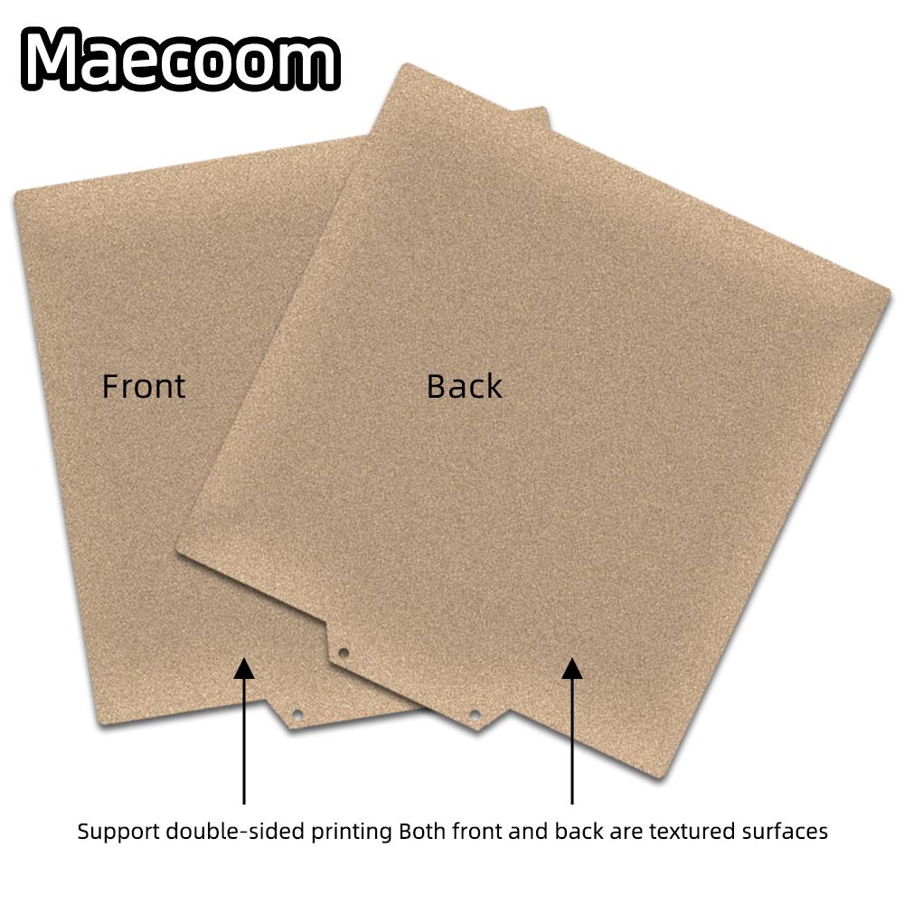 Nâng Cấp Loại Bỏ Tấm Xây Dựng Từ Tính PEI 310/235/220Mm Tấm Thép Lò Xo PEI Flex Dán Trước Giường Nóng Miếng Dán Cho CR10 Ender3V2
