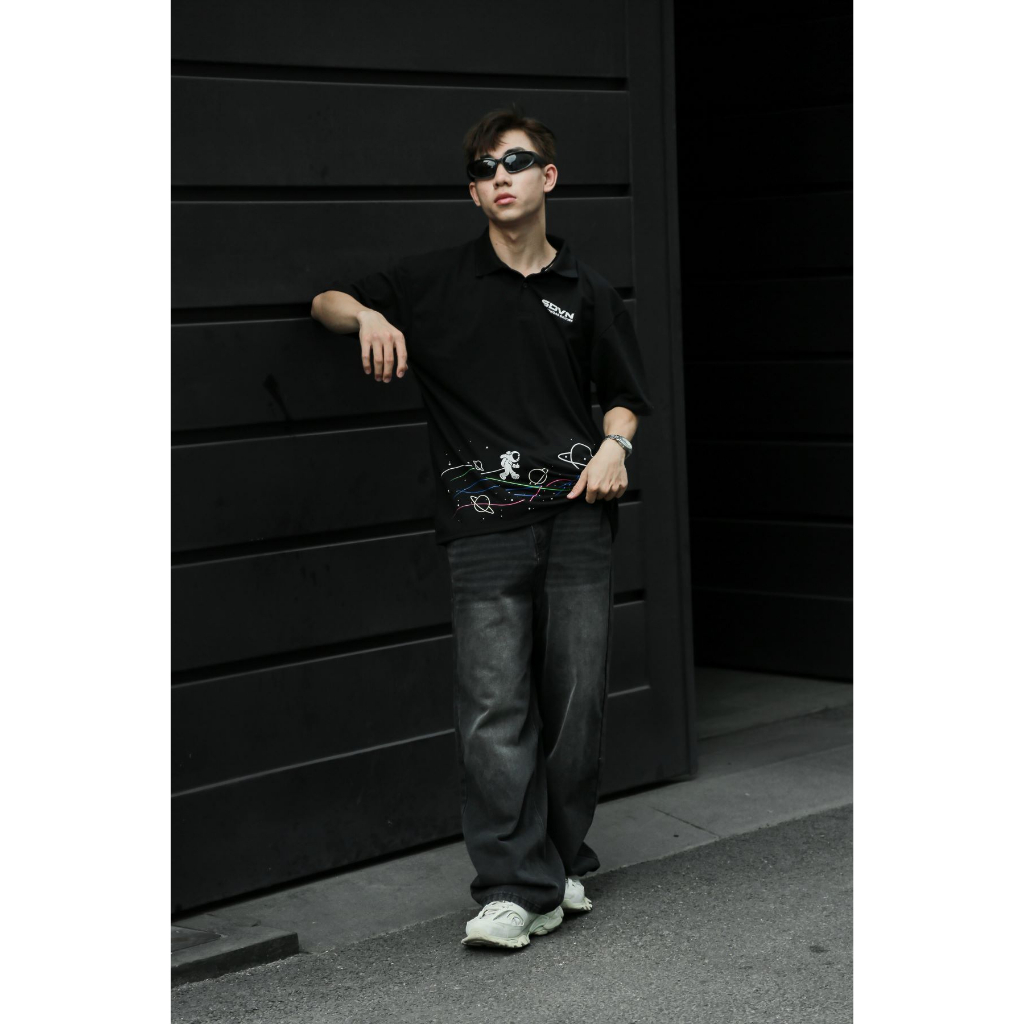 Áo Thun POLO Unisex Form Rộng - Brand Chính Hãng SDVN - LONELY