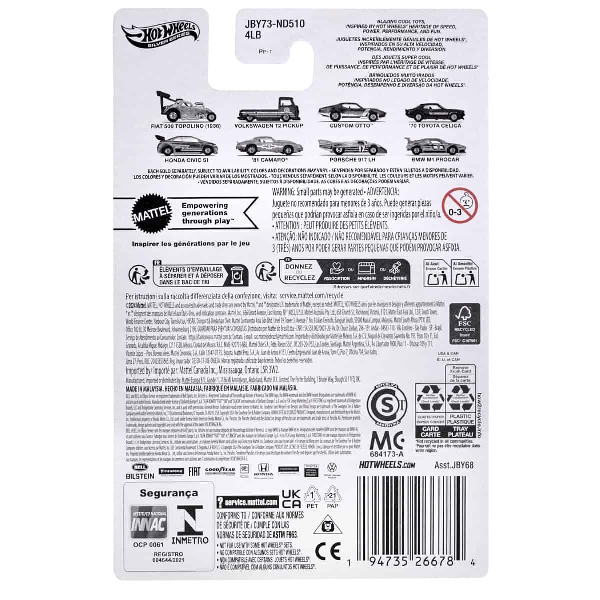 Đồ Chơi Mô Hình Siêu Xe Hot Ones - Honda Civic SI - Hot Wheels JBY73/JBY68