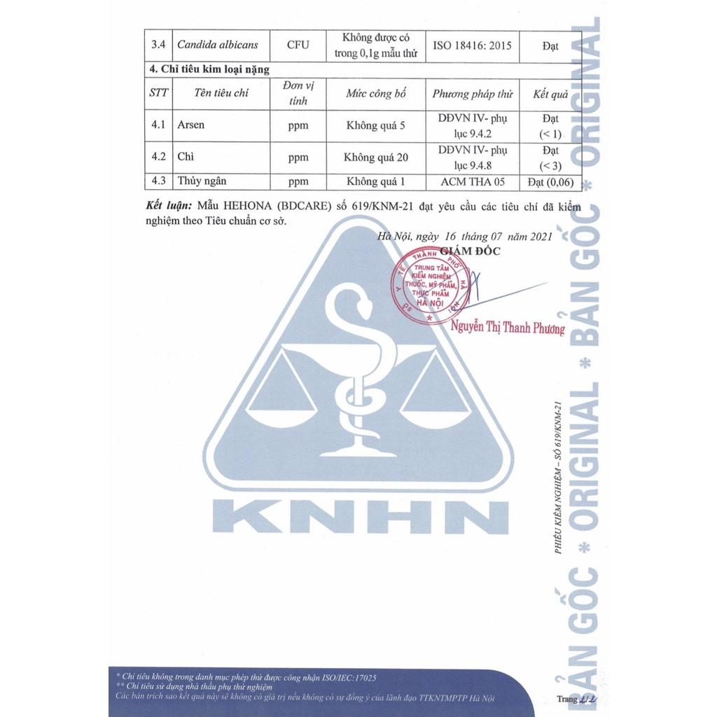 Hehona Khử Mùi Hôi Nách Hôi Chân 5ml