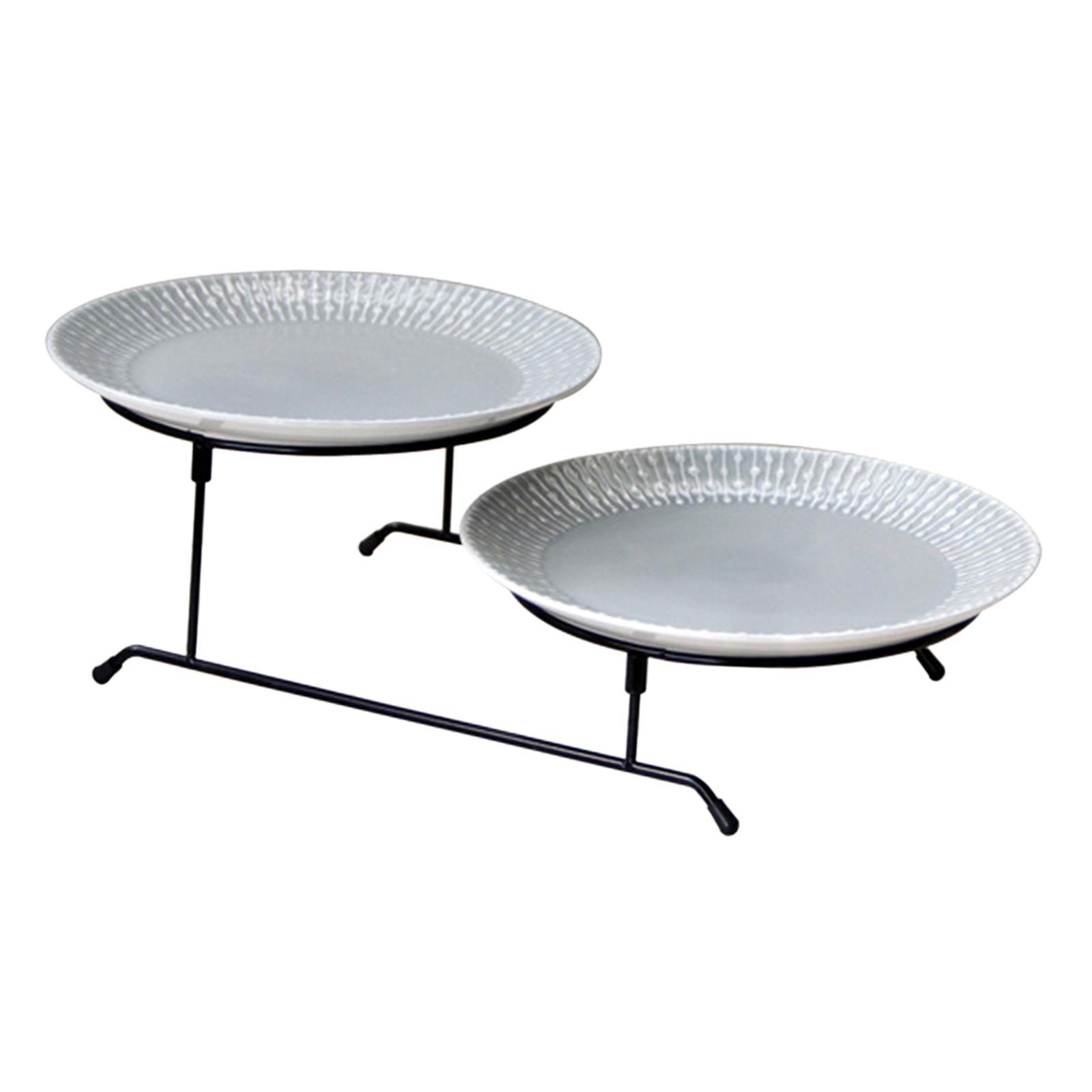 Dessert Cake Stand Jewelry Trinket Tray Cake Serving Tray for Bathroom Kitchen Countertop