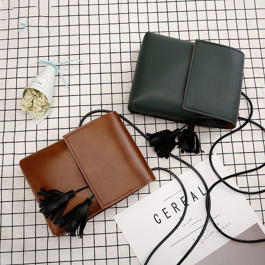 Mới Túi Đeo Chéo Thiết Kế Đơn Giản Xinh Xắn Cho Nữ