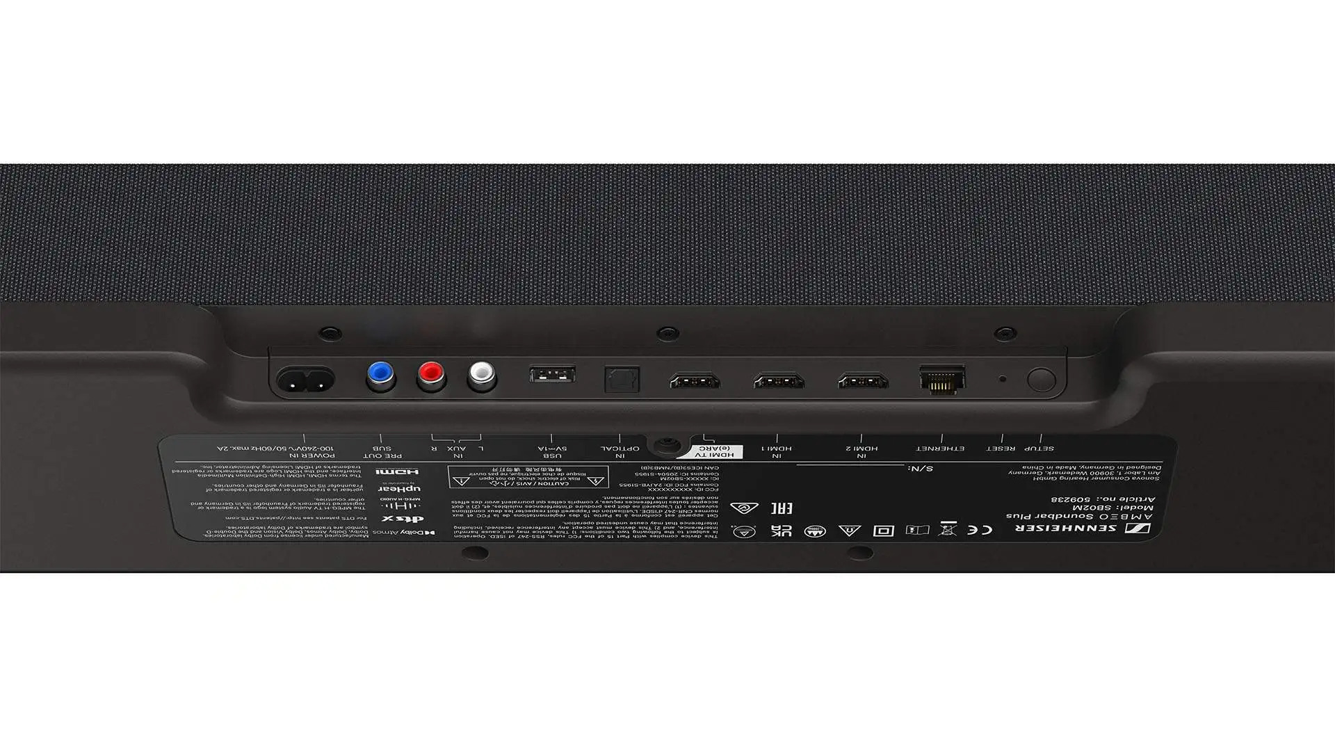 Loa SENNHEISER AMBEO Soundbar Plus SB02M - Hàng Chính Hãng