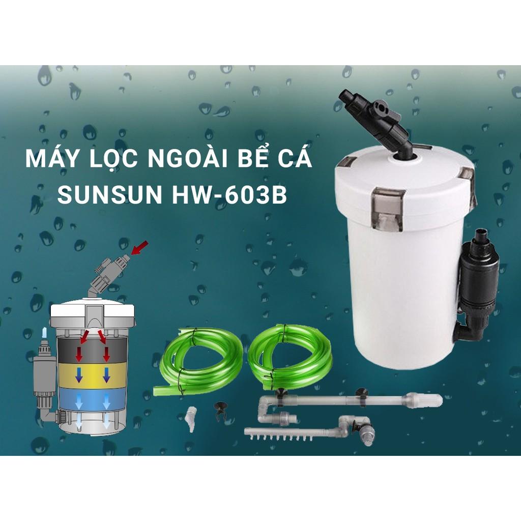Lọc phụ bể cá Sun Sun HW