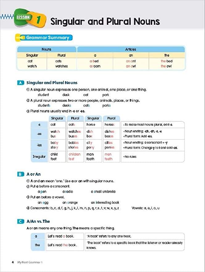 My Next Grammar 1 Workbook 2nd Edition