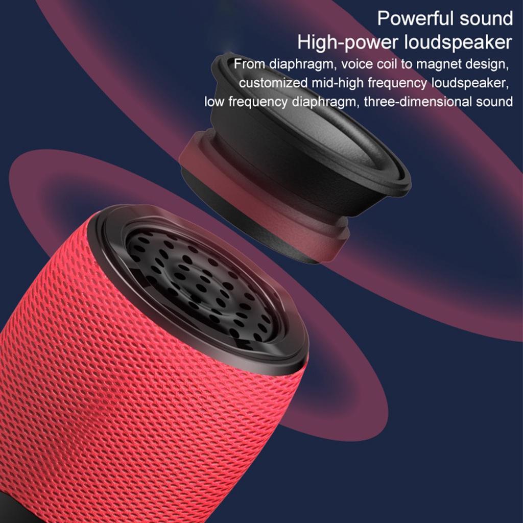 Micro không dây kết nối Bluetooth 5.0 HiFi WS-898 cho Karaoke
