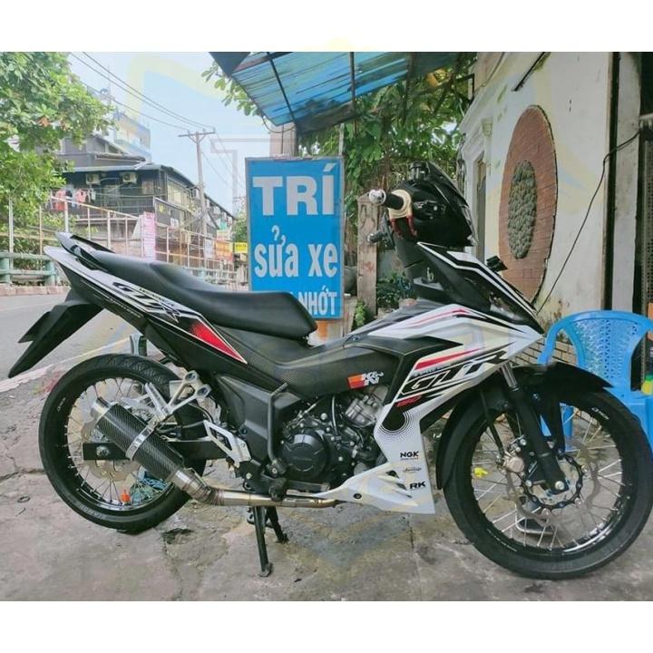 Tem rời xe winner 150 GTR trắng đỏ đen