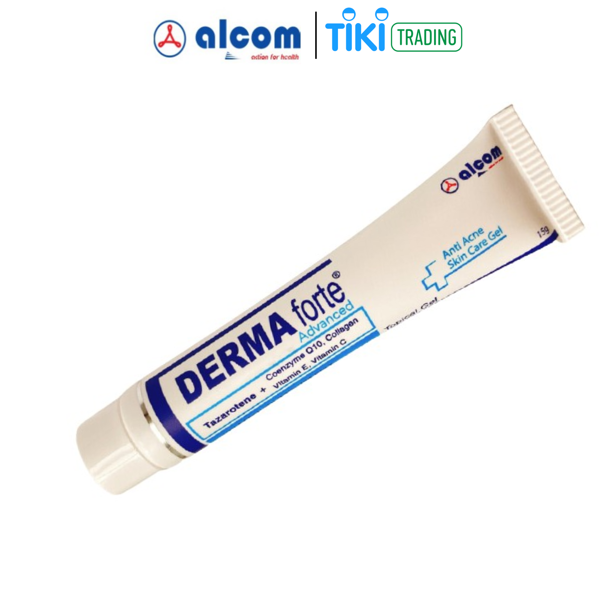 Derma Forte Gel 15g - Adavanced, Giảm Mụn Trứng Cá, Mờ Sẹo, Dưỡng Da