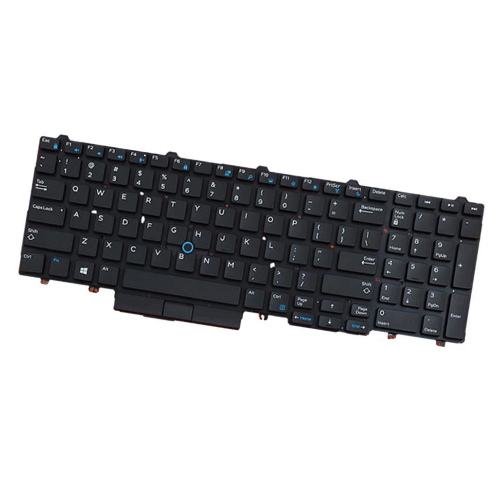 US Laptop Replacement Keyboard QWERTY for Dell Latitude E5550 PK1313M4A26