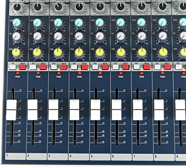 Bộ Trộn Âm Thanh Soundcraft EFX12 Console - Hàng Chính Hãng