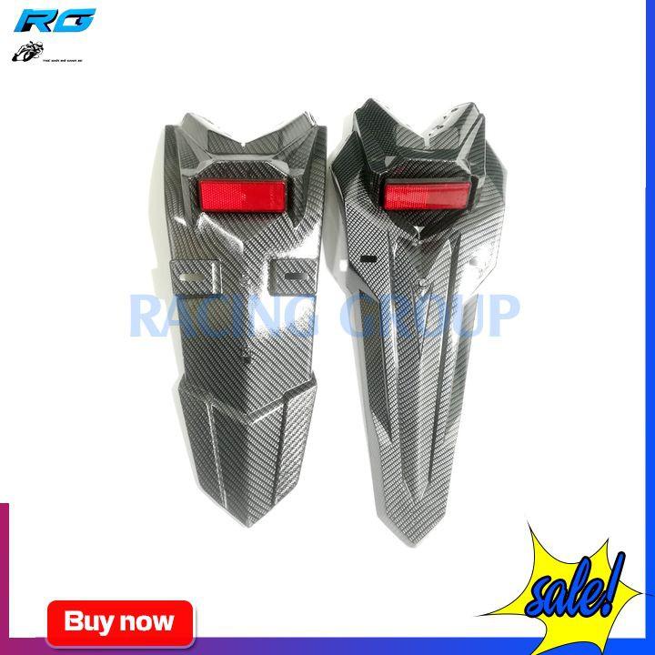 Dè Chắn Bùn Fz - Sonic Dành Cho Exciter 150 Màu Đen Carbon