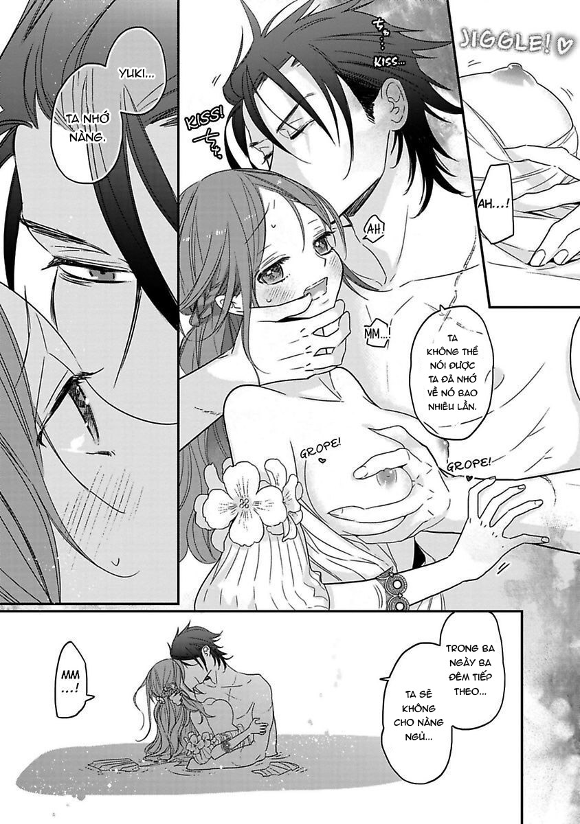 thái tử bạo chúa ở thế giới khác muốn cưới tôi ~ tên sói đen muốn cầu thân cô phù thủy tái sinh chapter 1.1 9