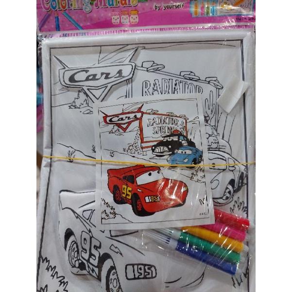 Tranh nhựa 3D tô màu cho bé