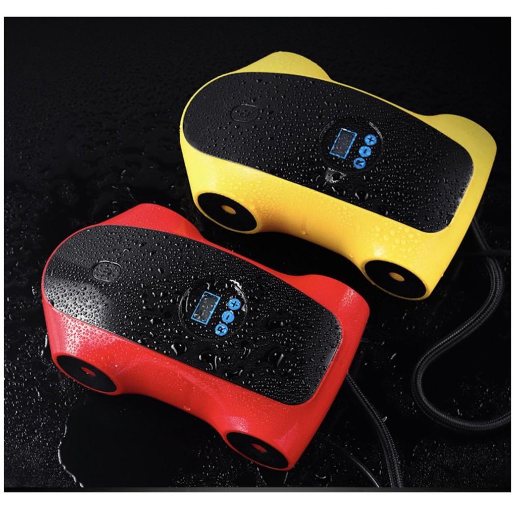 Máy bơm lốp cho ô tô công suất lớn 120w LCD SuperCar