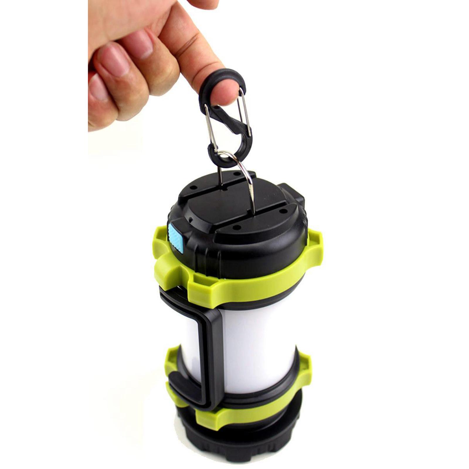 Portable LED Camping Light Outdoor Tent Lamp Handy Flashlight USB Rechargeable